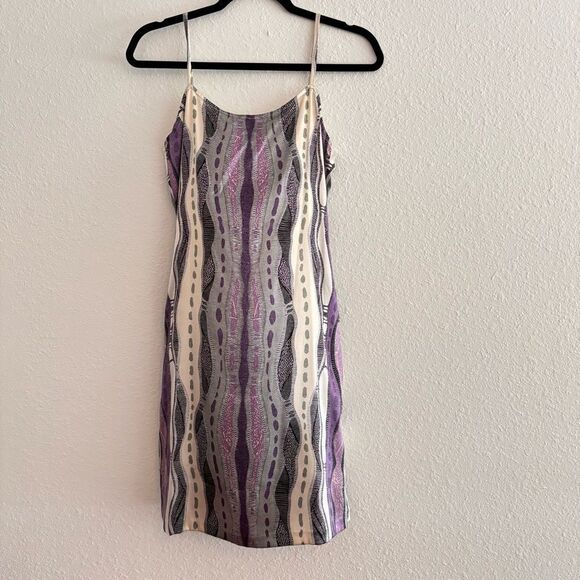 Girlfriend by Silversilk 90’s Silk Dress Vintage Size Small - Picture 1 of 3